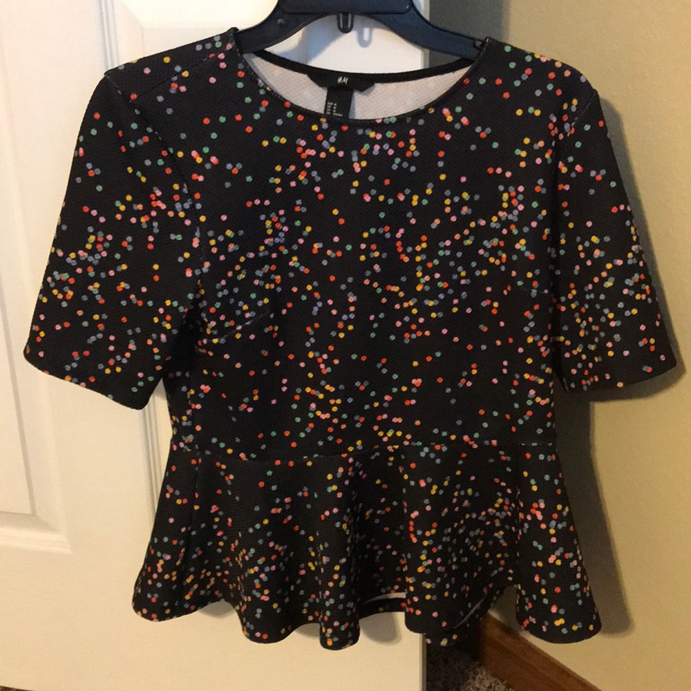 Polka Peplum